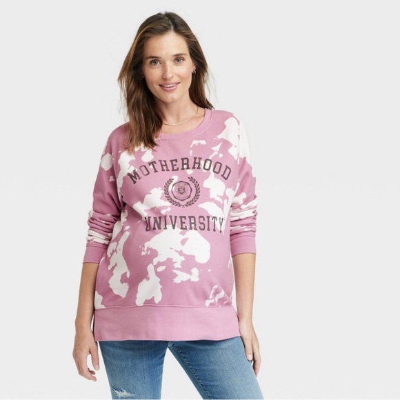 2/$20 Motherhood University Graphic Maternity
Sweatshirt - Picture 1 of 4